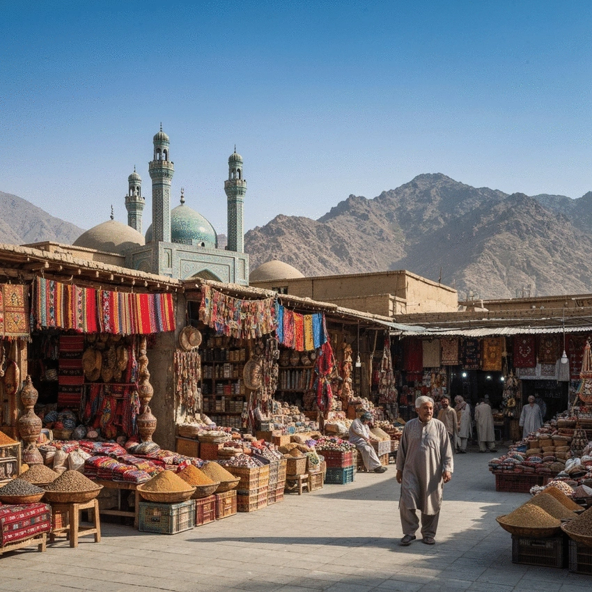 Kabul City: Attractions and Bazaars