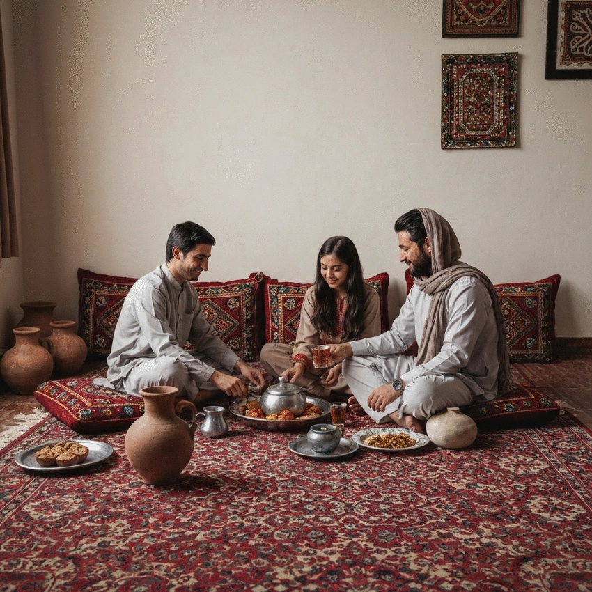 Daily Life Rituals: How Afghan Families Uphold Cultural Values