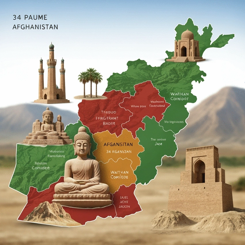 A Comprehensive Guide to Afghanistan’s 34 Provinces: Maps, Landmarks, and Key Facts